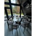 ОРЕО OREO СТОЛ ОБЕДЕННЫЙ прозрачный